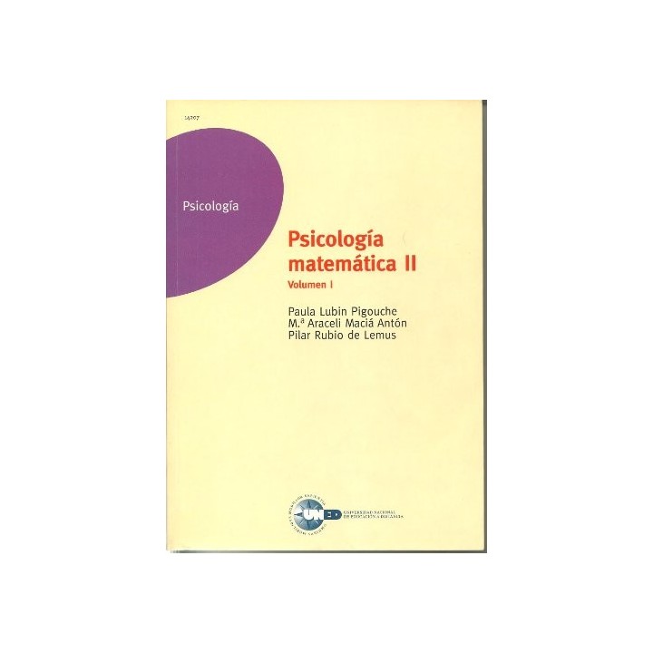 Psicología Matemática II (Problemas resueltos). Volumen III.
